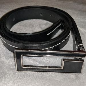 Guess Black G Belt